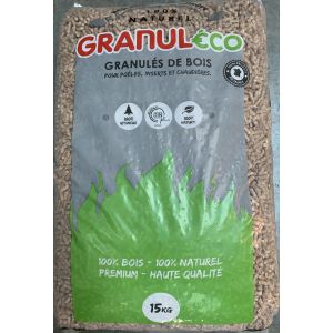 Palette granulés GRANUL€CO 66 Sacs de 15 kg (sac unitaire 5.62 €)